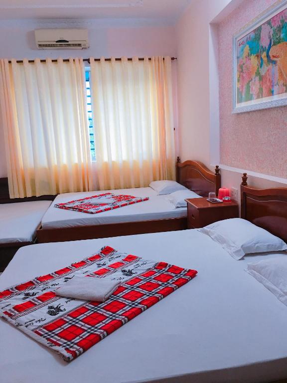 Номер (Общий номер для мужчин и женщин) отеля Quang Diep Motel, Вунгтау