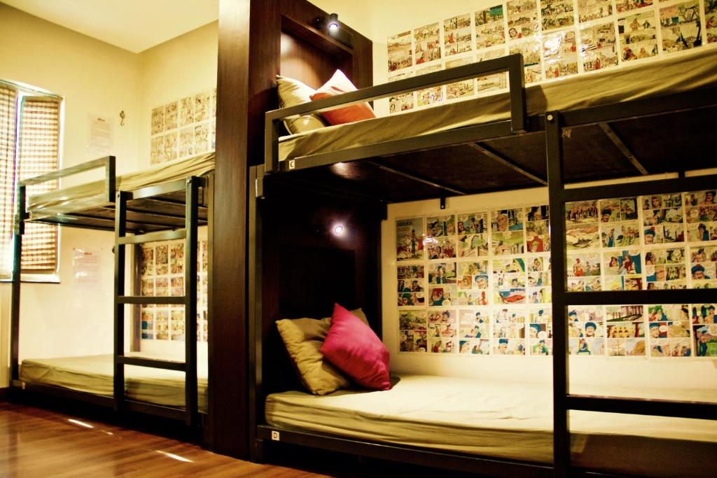 Номер (Кровать в общем номере для женщин с 4 кроватями) хостела goStops Delhi (Stops Hostel Delhi), Нью-Дели