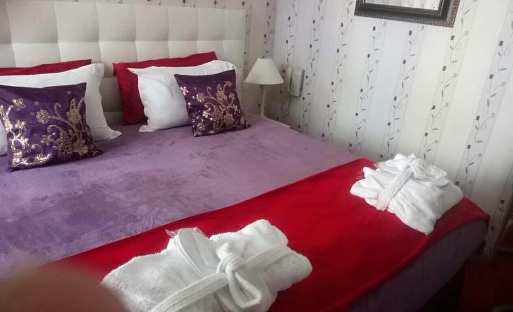 Двухместный (Привилегированный двухместный номер с 1 кроватью или 2 отдельными кроватями) отеля Hotel Villa La Tour, Ницца