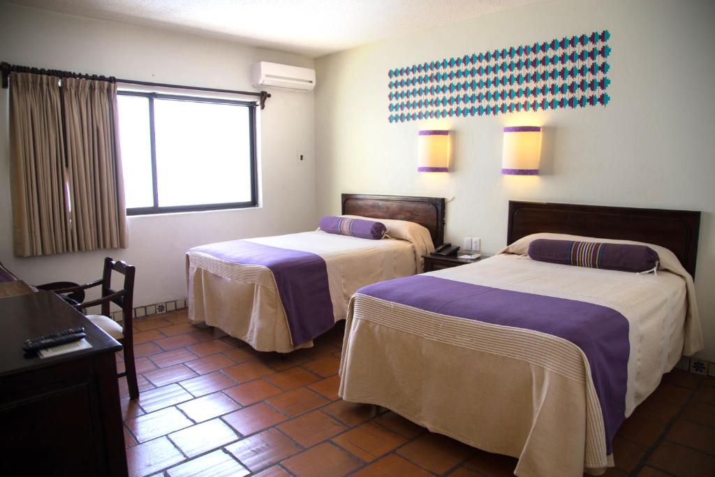 Двухместный (Двухместный номер с 2 двуспальными кроватями) отеля Parador del Dominico, Оахака-де-Хуарес