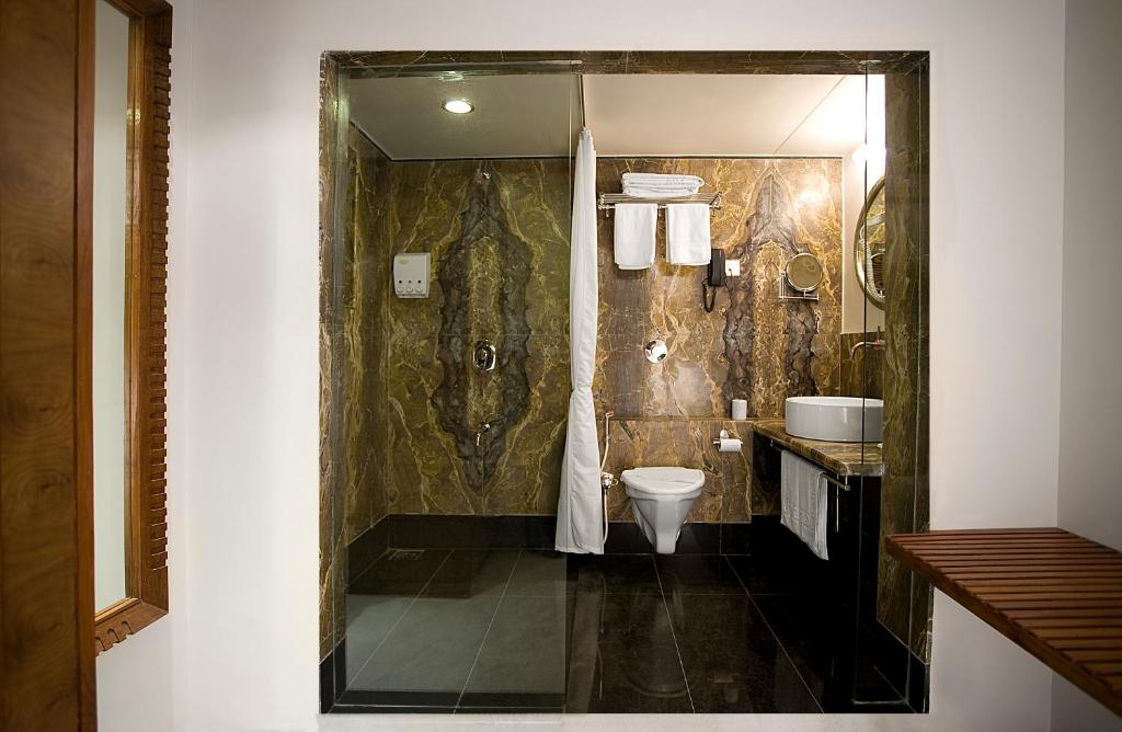 Двухместный (Представительский двухместный номер с 1 кроватью или 2 отдельными кроватями) отеля Hotel Jewel of Chembur, Мумбай