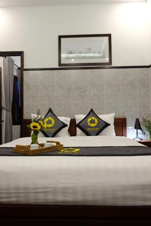 Двухместный (Двухместный номер Делюкс с 1 кроватью или 2 отдельными кроватями) семейного отеля Chez Le Anh homestay, Хойан