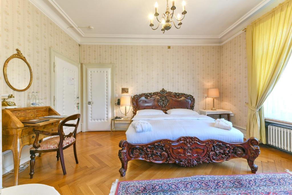 Двухместный (Улучшенный двухместный номер с 1 кроватью) отеля Hotel Park Villa, Шаффхаузен