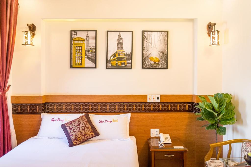 Двухместный (Улучшенный двухместный номер с 1 кроватью) отеля Dai Long Hotel, Дананг
