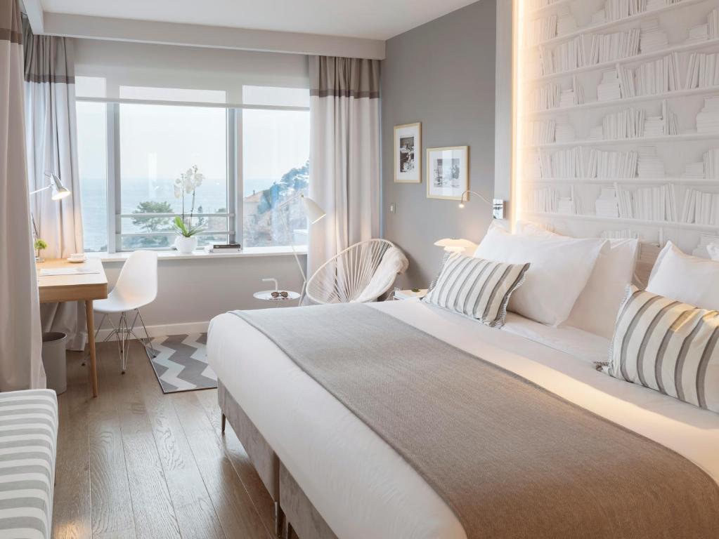 Двухместный (Классический двухместный номер с 1 кроватью и видом на море) отеля Hotel Bellevue Dubrovnik, Дубровник