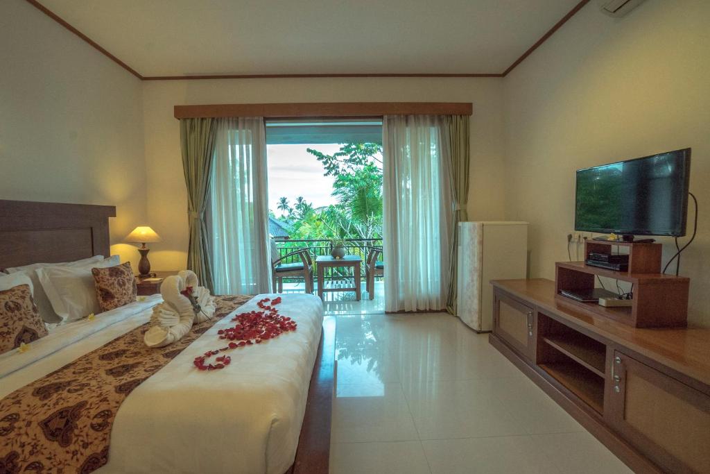 Двухместный (Suite Room Garden View) отеля Gita Maha Ubud Hotel, Убуд