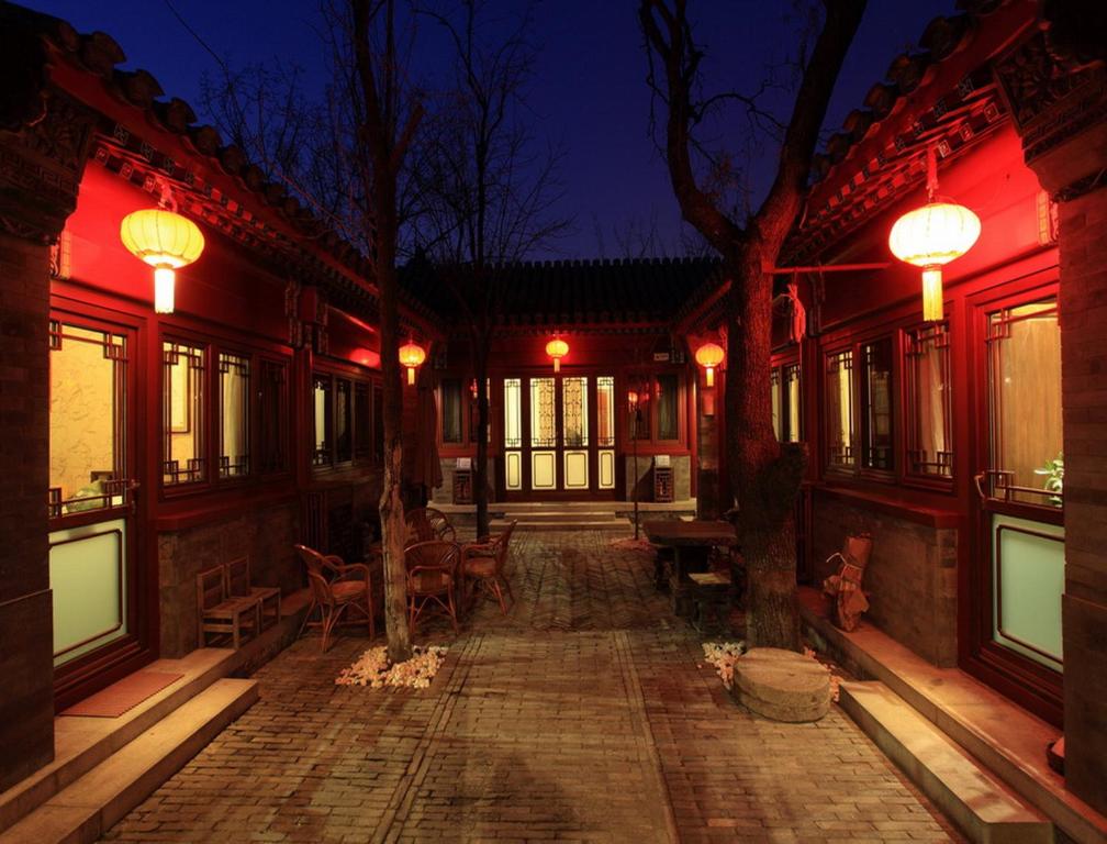 Двухместный (Двухместный номер Делюкс с 1 кроватью) отеля Jihouse Hotel, Пекин
