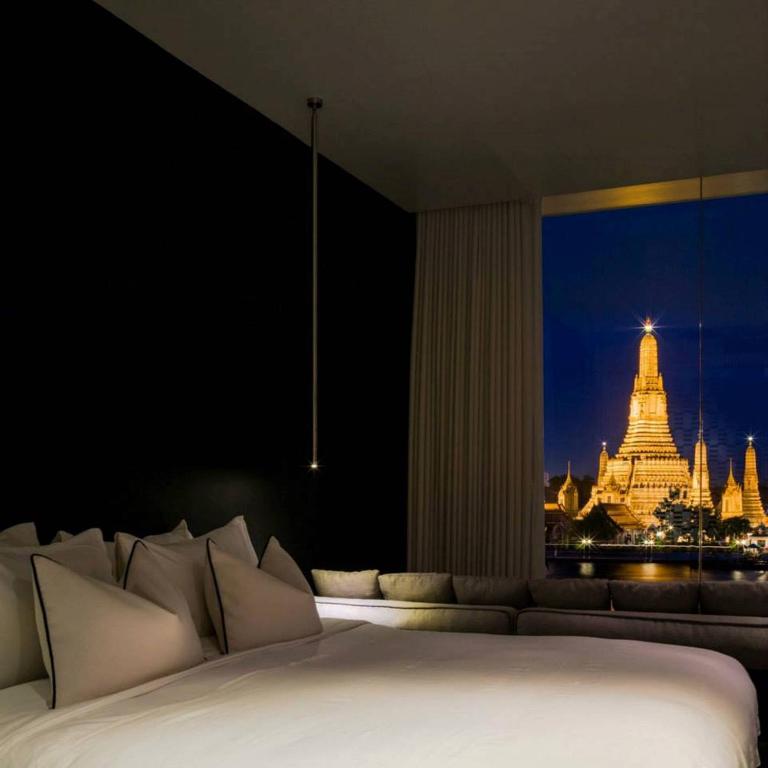 Двухместный (Номер Делюкс Wat Arun, вид на реку) отеля Sala Rattanakosin Bangkok, Бангкок