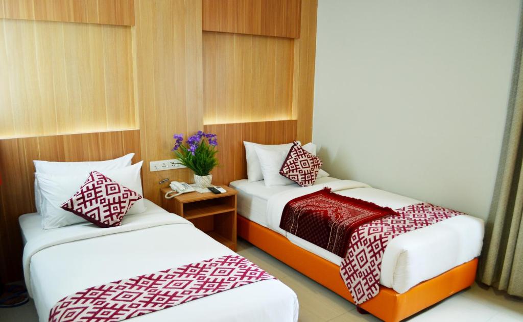 Двухместный (Двухместный номер Делюкс с 2 отдельными кроватями) отеля Prime Hotel, Куала-Лумпур