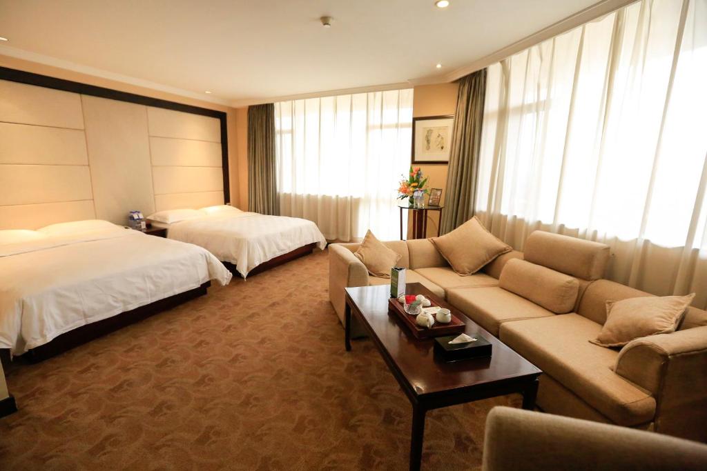 Семейный (Семейный номер с видом на город), Bell Tower Hotel Xi'an