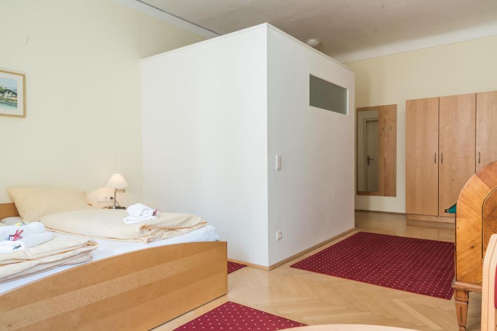 Двухместный (Классический двухместный номер с 1 кроватью) гостевого дома Gästehaus im Priesterseminar Salzburg, Зальцбург