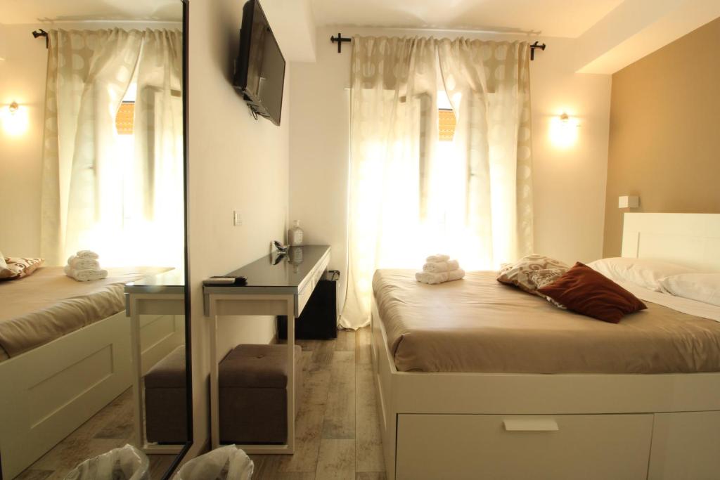 Двухместный (Двухместный номер с 1 кроватью) отеля Caos Calmo, Рим