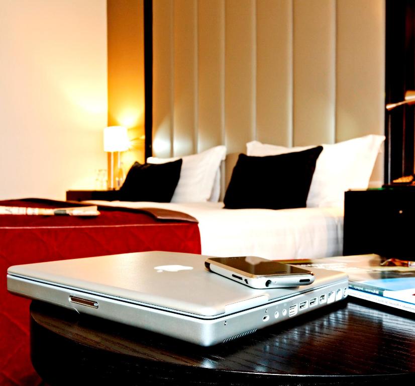Двухместный (Представительский двухместный номер с 1 кроватью и видом на море) отеля Grand Hotel Amrâth Kurhaus The Hague Scheveningen, Схевенинген