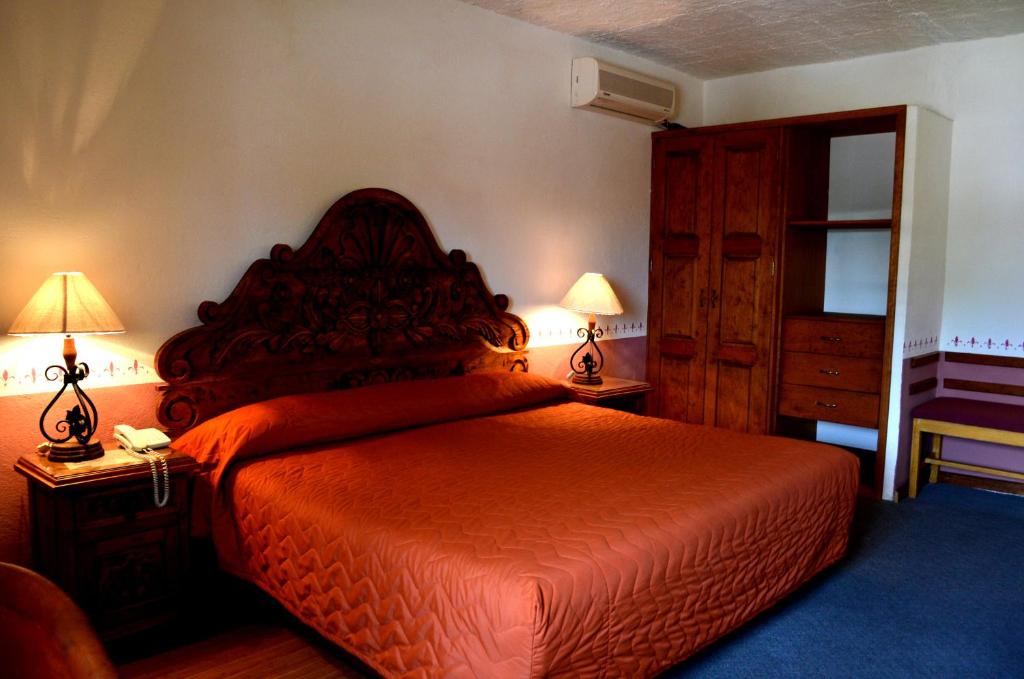 Двухместный (Двухместный номер Делюкс с 1 кроватью) отеля Posada de la Aldea, Сан-Мигель-де-Альенде