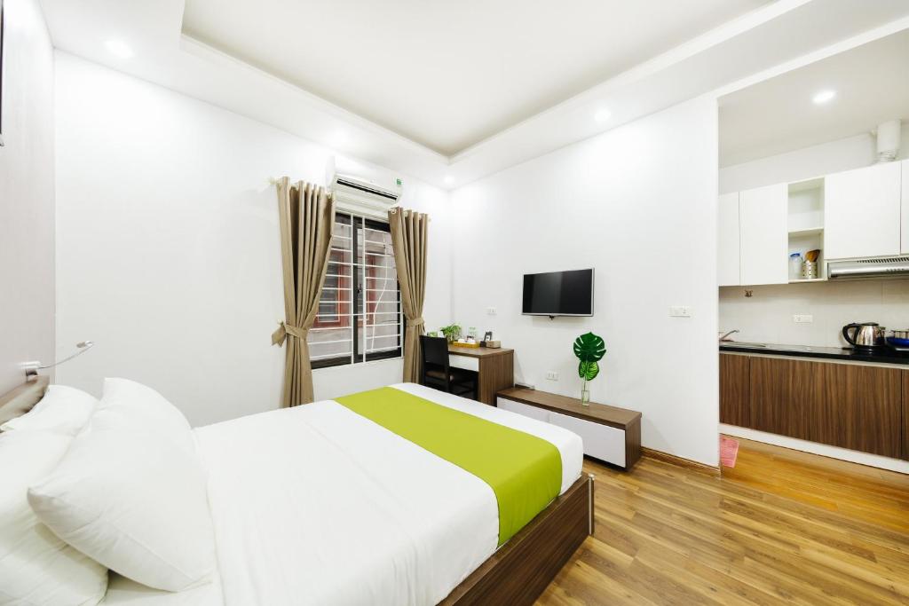 Апартаменты (Апартаменты Делюкс) апарт-отеля HaNa Aparthotel Bac Ninh, Бакнинь