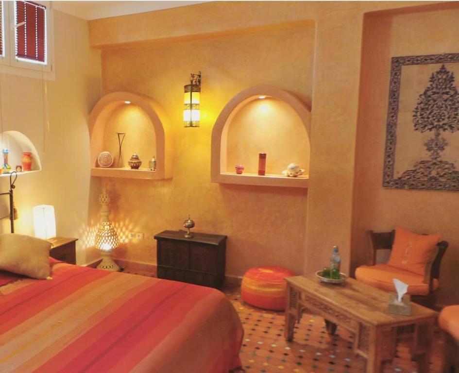 Сьюит (Улучшенный люкс) отеля Riad Dar Zouhour, Рабат