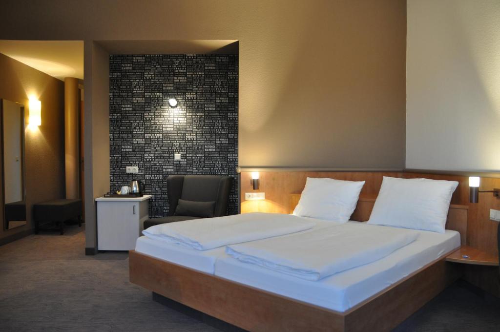 Двухместный (Улучшенный двухместный номер с 1 кроватью), Hotel Spree Idyll