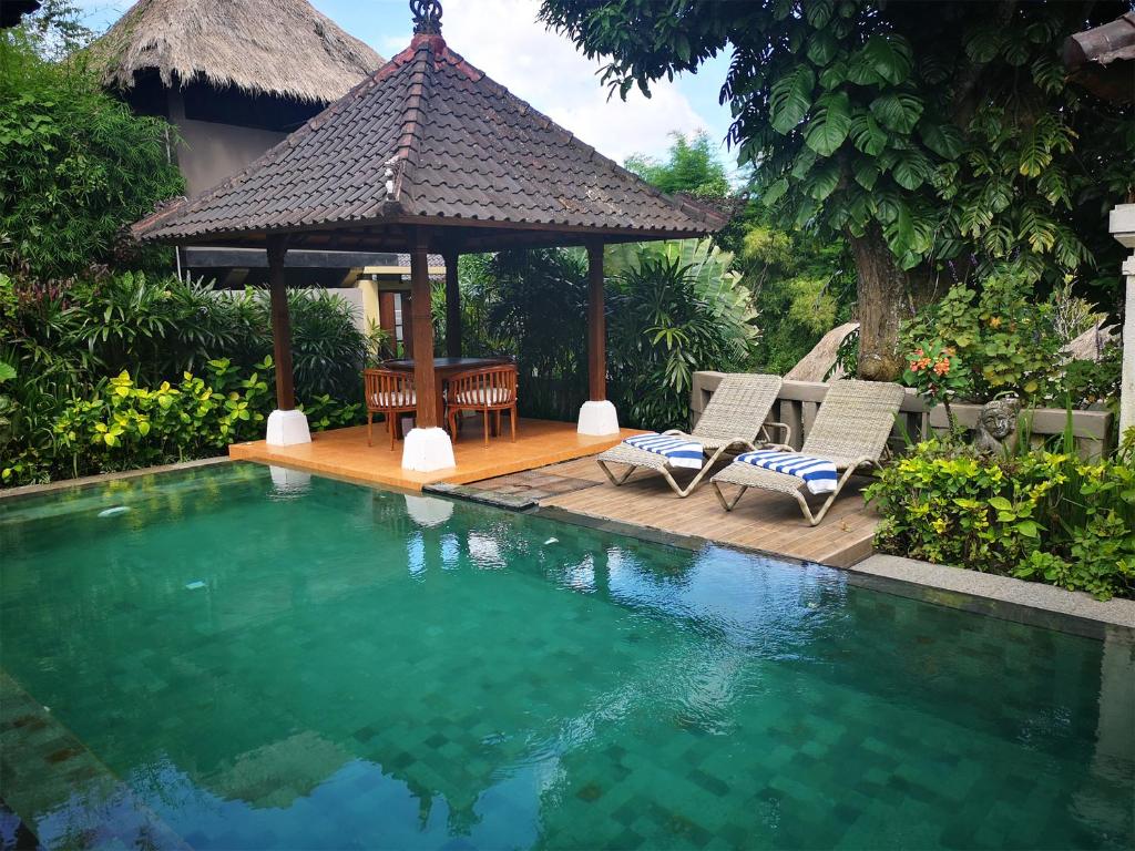 Вилла (Вилла с 2 спальнями), Villa with private pool at Villa Nirvana Ubud