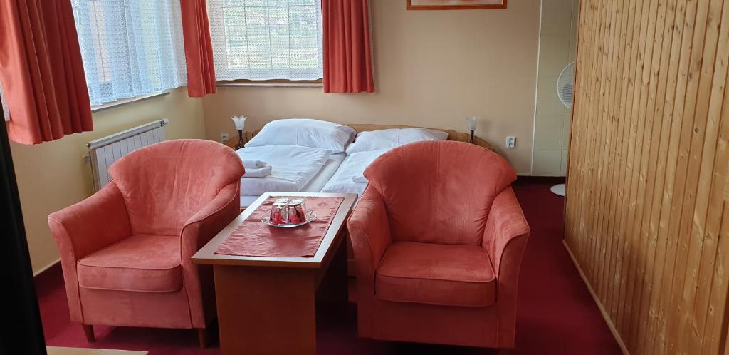Двухместный (Двухместный номер с 1 кроватью или 2 отдельными кроватями) гостевого дома Penzion Montana, Терхова