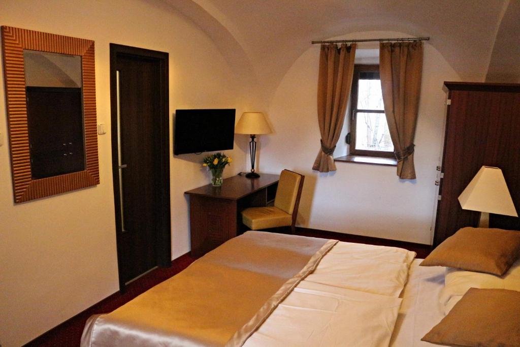 Двухместный (Двухместный номер с 1 кроватью или 2 отдельными кроватями) гостевого дома Český Statek, Прага