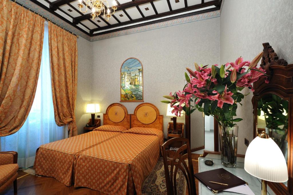 Двухместный (Двухместный номер с 1 кроватью или 2 отдельными кроватями) отеля Hotel Farnese, Рим