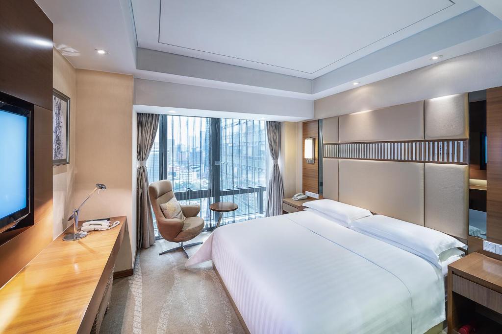 Двухместный (Изысканный номер с кроватью размера «king-size»), Minyoun Suniya Hotel, Chengdu