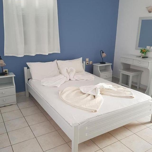 Двухместный (Двухместный номер с 1 кроватью или 2 отдельными кроватями и видом на море) апартамента Melissa Rooms, Куфониси