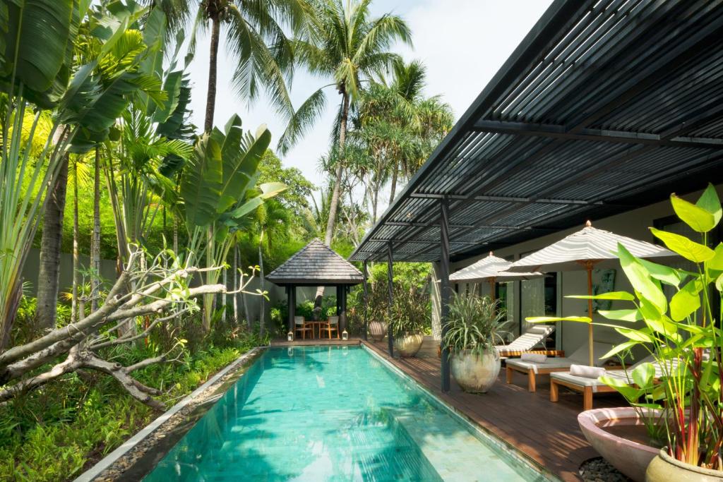 Вилла (Вилла с 2 спальнями и бассейном) курортного отеля Anantara Layan Phuket Resort, Пхукет