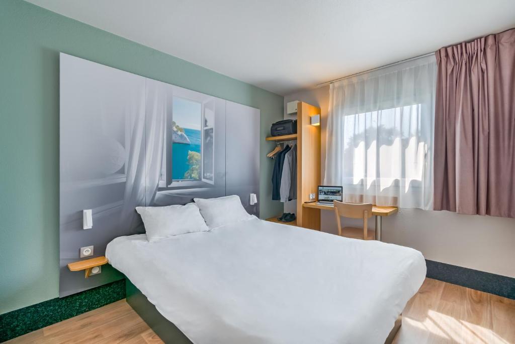 Двухместный (Двухместный номер с 1 кроватью - Подходит для гостей с ограниченными физическими возможностями) отеля B&B Hôtel Marseille La Valentine, Марсель