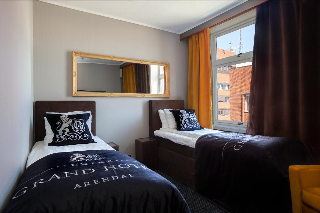 Двухместный (Двухместный номер с 2 отдельными кроватями и ужином) отеля Arendal Maritime Hotel, Арендал