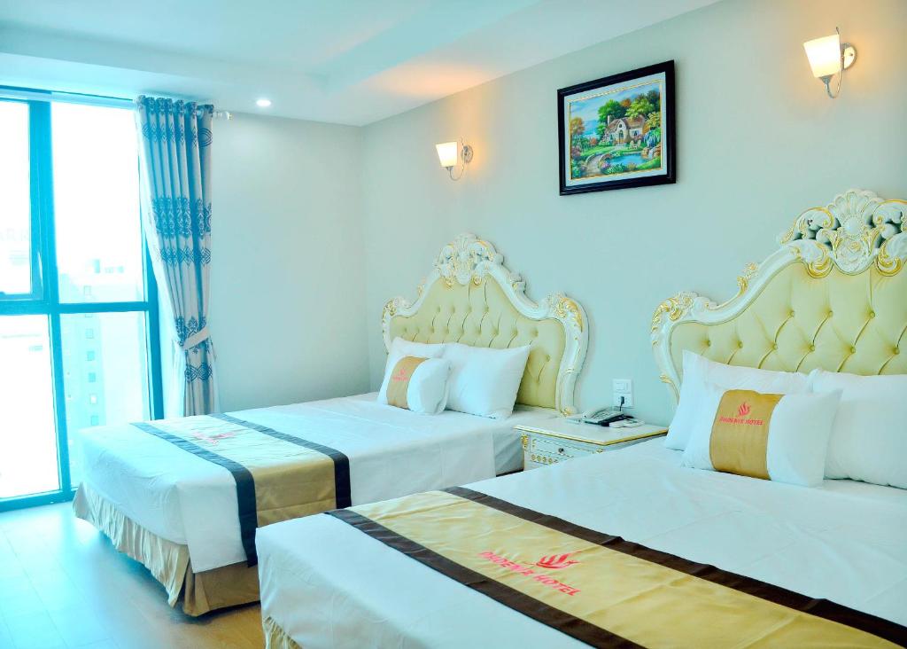 Четырехместный (Четырехместный номер с видом на море) отеля Phuong Hoang Hotel 2, Тхань Хоа