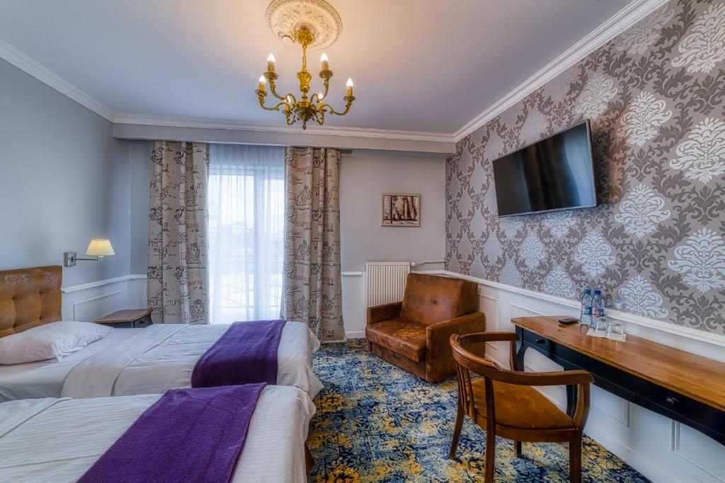 Двухместный (Двухместный номер с 2 отдельными кроватями) отеля Hotel Grand, Ченстохова
