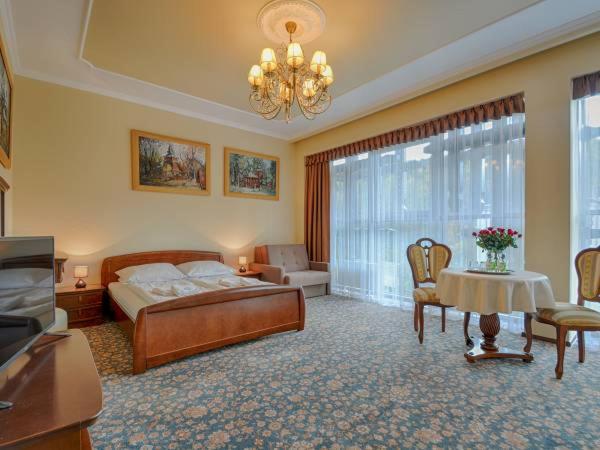 Двухместный (Большой двухместный номер с 1 кроватью) отеля Victoria Cechini, Крыница