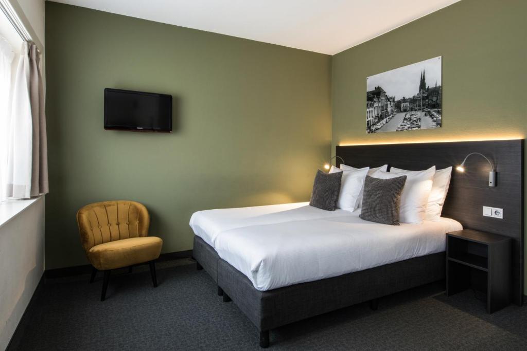 Двухместный (Двухместный номер с 2 отдельными кроватями) отеля Hampshire Hotel Parkzicht Eindhoven, Эйндховен