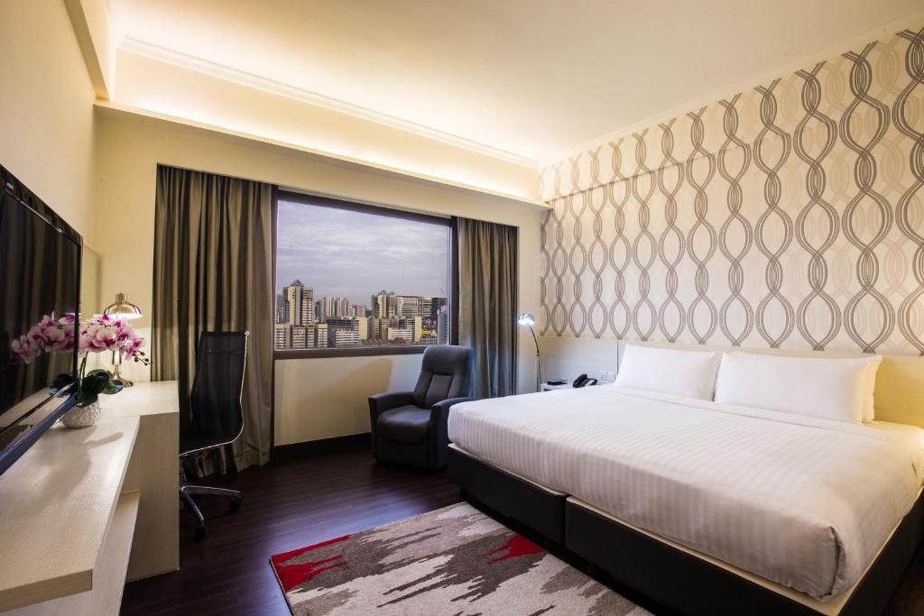 Двухместный (Клубный двухместный номер с 1 кроватью или 2 отдельными кроватями) отеля Village Hotel Bugis by Far East Hospitality, Сингапур (город)