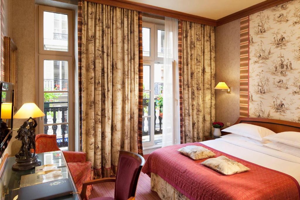 Двухместный (Двухместный номер «Комфорт» с 2 отдельными кроватями) отеля Hôtel Horset Opéra, Best Western Premier Collection, Париж