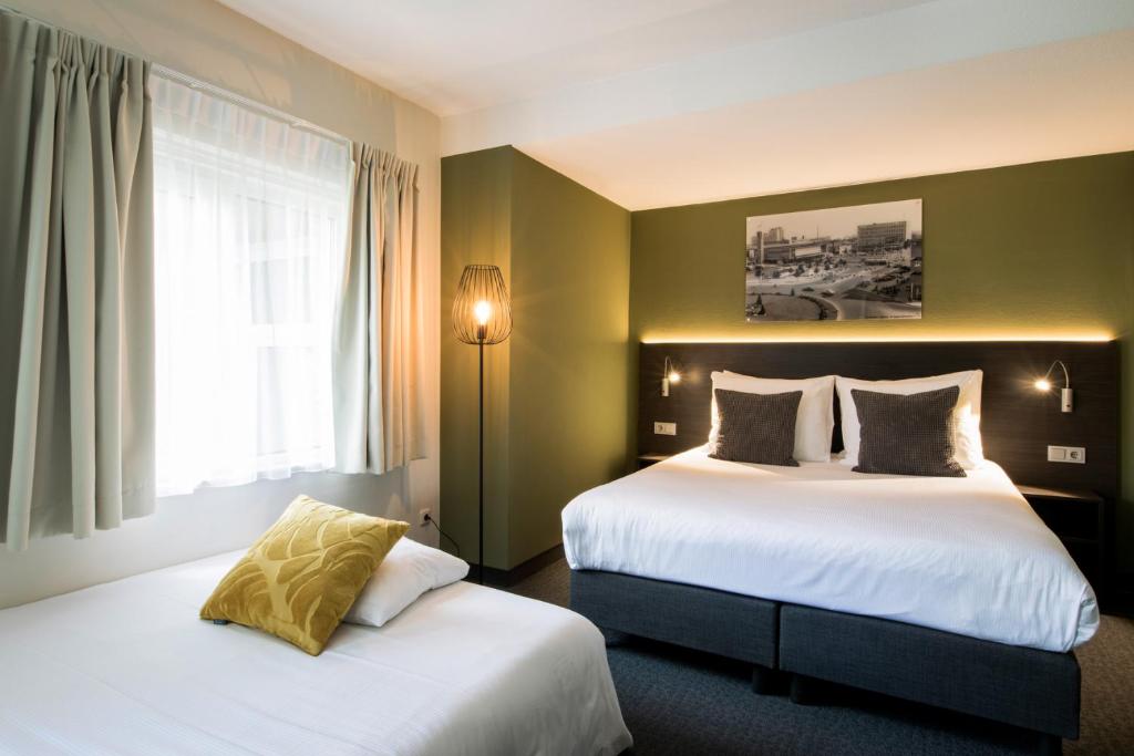 Двухместный (Двухместный номер Делюкс с 1 кроватью) отеля Hampshire Hotel Parkzicht Eindhoven, Эйндховен