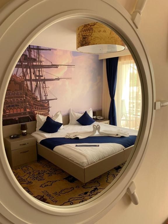 Двухместный (Улучшенный двухместный номер с 1 кроватью) отеля Bicaz - Pirates Resort, Мамая