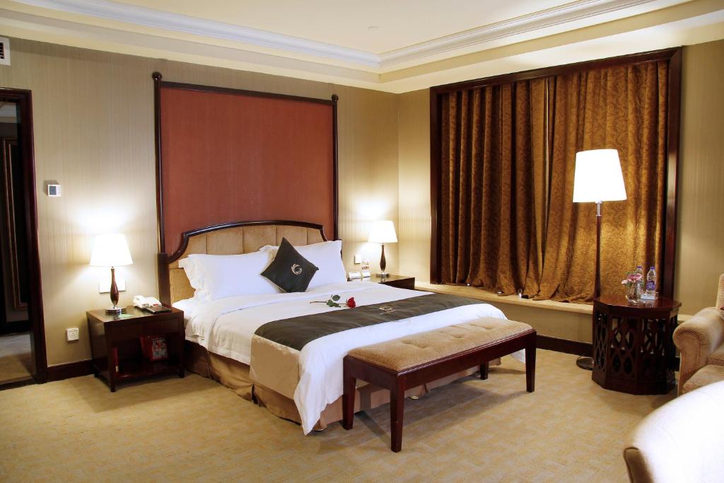 Двухместный (Улучшенный двухместный номер с 1 кроватью), The Royal Marina Plaza Hotel Guangzhou