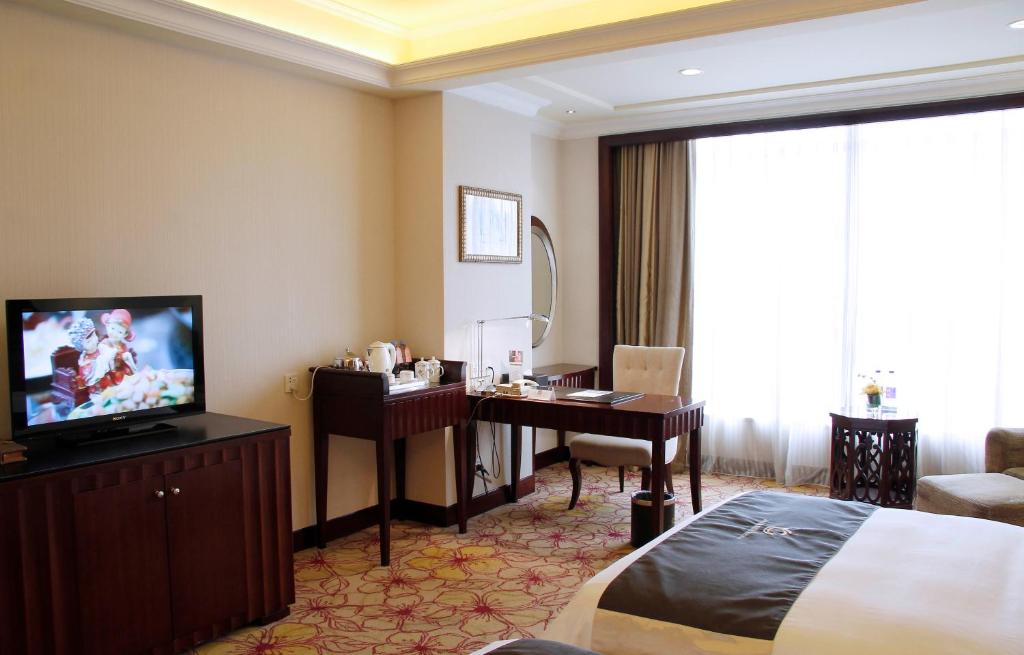 Двухместный (Двухместный номер Делюкс с 2 отдельными кроватями) отеля The Royal Marina Plaza Hotel Guangzhou, Гуанчжоу