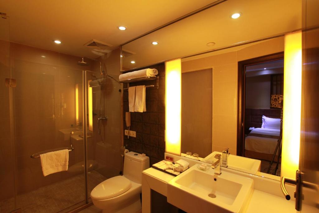 Двухместный (Двухместный номер бизнес-класса с 1 кроватью) отеля Fortune Hotel, Гуанчжоу