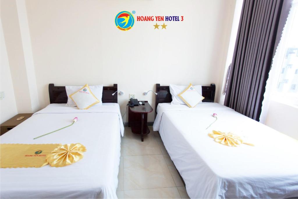 Двухместный (Стандартный двухместный номер с 2 отдельными кроватями) отеля Hoang Yen Hotel 3, Куинён