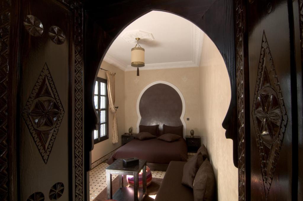 Двухместный (Улучшенный двухместный номер с 1 кроватью) гостевого дома Riad Agdim, Марракеш