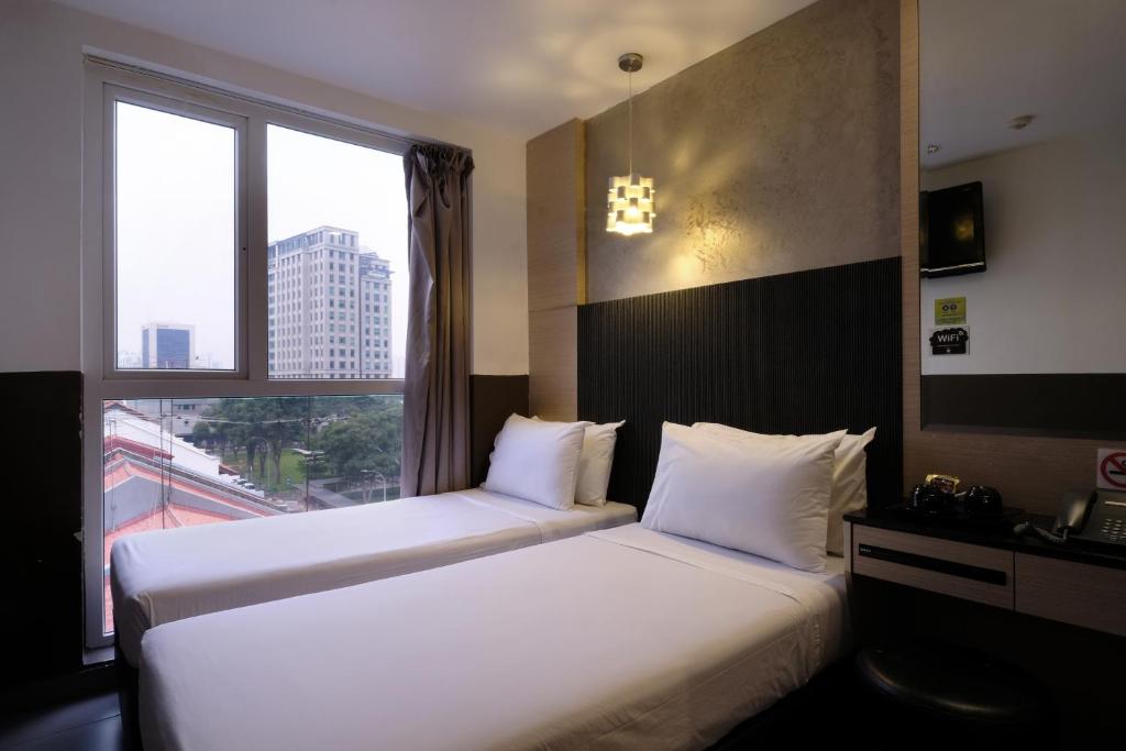 Двухместный (Двухместный номер Делюкс с 1 кроватью или 2 отдельными кроватями) отеля Marrison Hotel, Сингапур (город)
