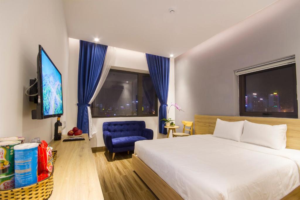 Двухместный (Двухместный номер Делюкс с 1 кроватью) отеля King House Villa Hotel & Spa, Дананг