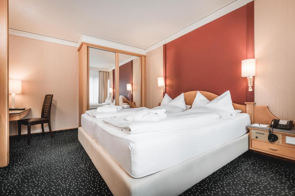Двухместный (Улучшенный двухместный номер с 1 кроватью) отеля Krumers Alpin Resort & Spa, Зефельд-ин-Тироль