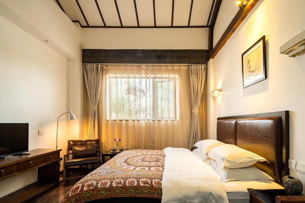 Двухместный (Двухместный номер с 1 кроватью) отеля Qintai beautiful Inn, Чэнду