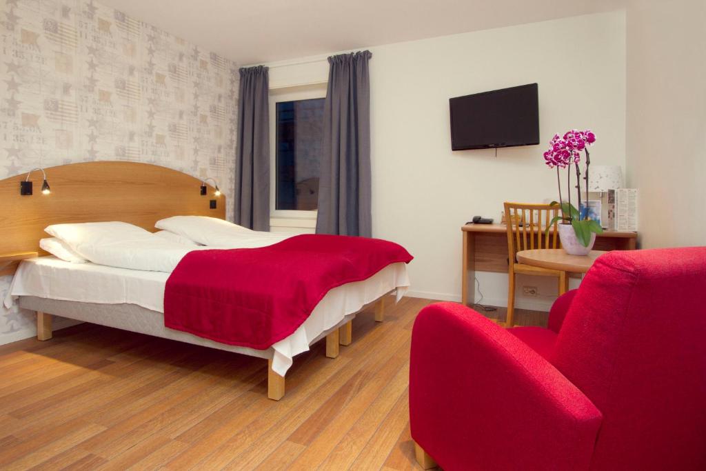 Двухместный (Двухместный номер с 2 отдельными кроватями) отеля Comfort Hotel Fosna, Кристиансад