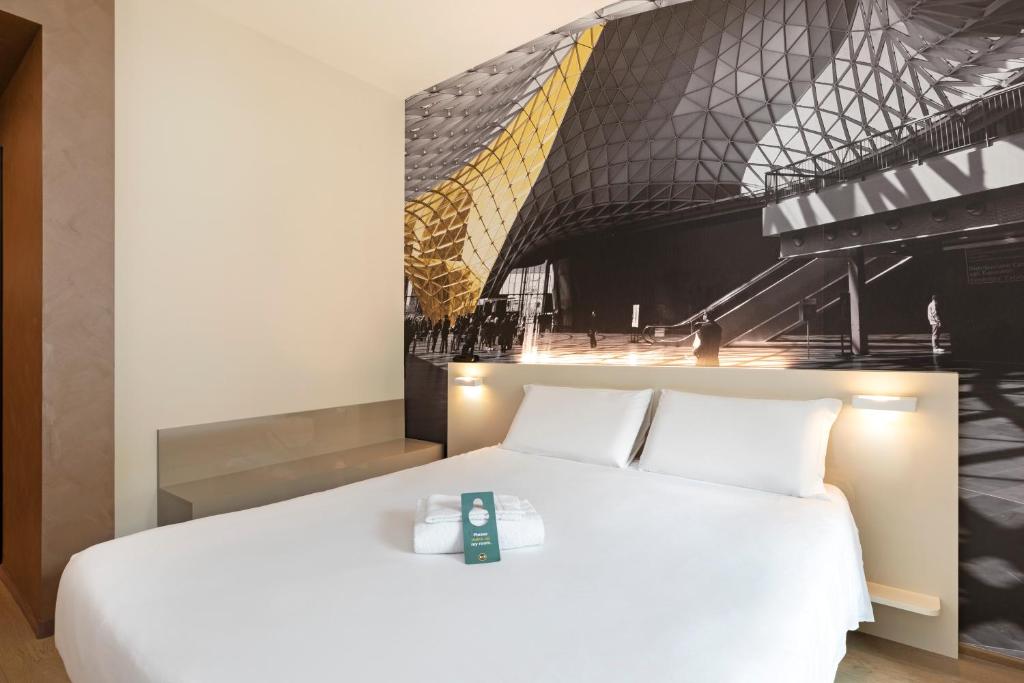 Двухместный (Двухместный номер с 1 кроватью - Подходит для гостей с ограниченными физическими возможностями) отеля B&B Hotel Milano Central Station, Милан