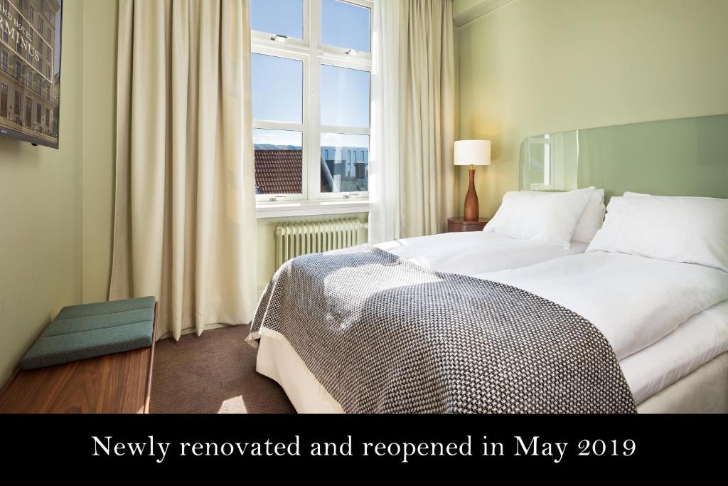 Двухместный (Стандартный двухместный номер с 2 отдельными кроватями) отеля Grand Terminus, Берген (Северное море)